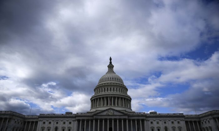 Quang cảnh Điện Capitol Hoa Kỳ ở Hoa thịnh Đốn, hôm 23/01/2023. (Ảnh: Drew Angerer/Getty Images)