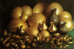 Kim loại ngoài Trái đất được tìm thấy trong bộ sưu tập quý bằng vàng có niên đại khoảng 3,000 năm tuổi của Tây Ban Nha