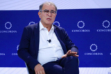 Ông Nouriel Roubini, giáo sư tại Đại học New York, nói chuyện tại Hội nghị thượng đỉnh thường niên Concordia năm 2022 - Ngày thứ 3 tại Sheraton, New York, hôm 21/09/2022. (Ảnh: John Lamparski/Getty Images for Concordia Summit)