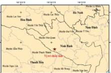 động đất tại Ninh Bình