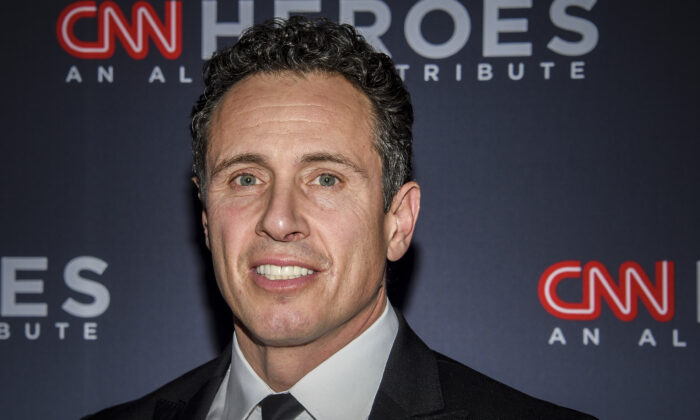 Cựu dẫn chương trình CNN Chris Cuomo tham dự buổi lễ tưởng niệm CNN Heroes thường niên lần thứ 12 tại New York vào ngày 08/12/2018 (Ảnh: Evan Agostini/Invision/AP)