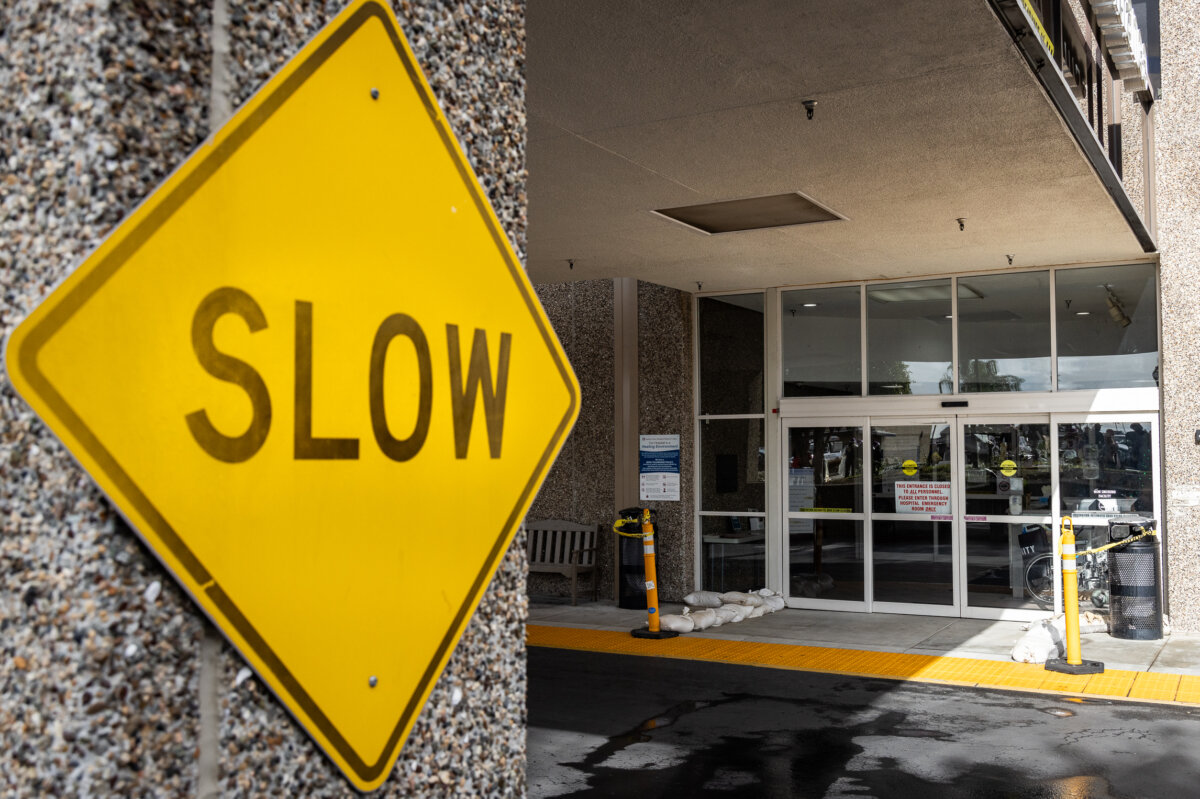 Một bệnh viện ở Garden Grove, California, hôm 20/12/2023. (Ảnh: John Fredricks/Te Epoch Times)