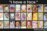 Bà Michelle Shelfer hình dung khuôn mặt của những đứa trẻ nếu các em được sinh ra và lớn lên. (Ảnh: Đăng dưới sự cho phép của bà Michelle Shelfer)