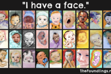 Bà Michelle Shelfer hình dung khuôn mặt của những đứa trẻ nếu các em được sinh ra và lớn lên. (Ảnh: Đăng dưới sự cho phép của bà Michelle Shelfer)