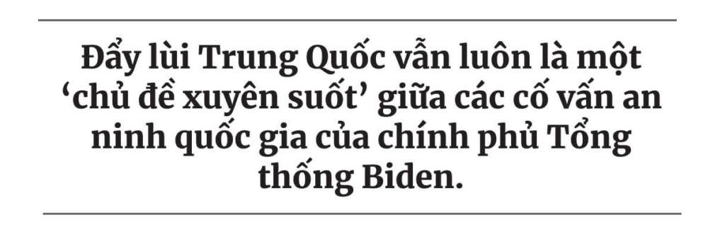Dựa trên chính sách của cựu TT Trump, TT Biden tiếp tục cứng rắn hơn với Trung Quốc