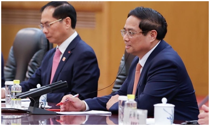 Thủ tướng Việt Nam hội kiến Chủ tịch Trung Quốc Tập Cận Bình