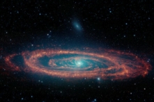 NASA công bố bức ảnh chụp lỗ đen siêu khối lượng đang ‘ăn’ ở trung tâm Thiên hà Andromeda vào hôm 06/05/2024. (Ảnh: NASA/JPL-Caltech)