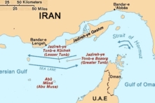 Đảng Cộng sản Trung Quốc một lần nữa khiến đồng minh Iran bất mãn về vấn đề tranh chấp ba hòn đảo ở Vịnh Ba Tư là Greater Tunb, Lesser Tunb, và Abu Musa. (Ảnh: Tư liệu Công cộng)