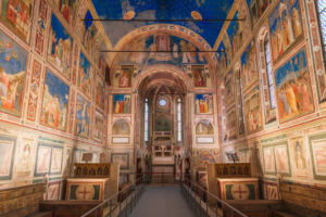 7 đức hạnh và 7 tội lỗi trong các bức tranh của danh họa Giotto