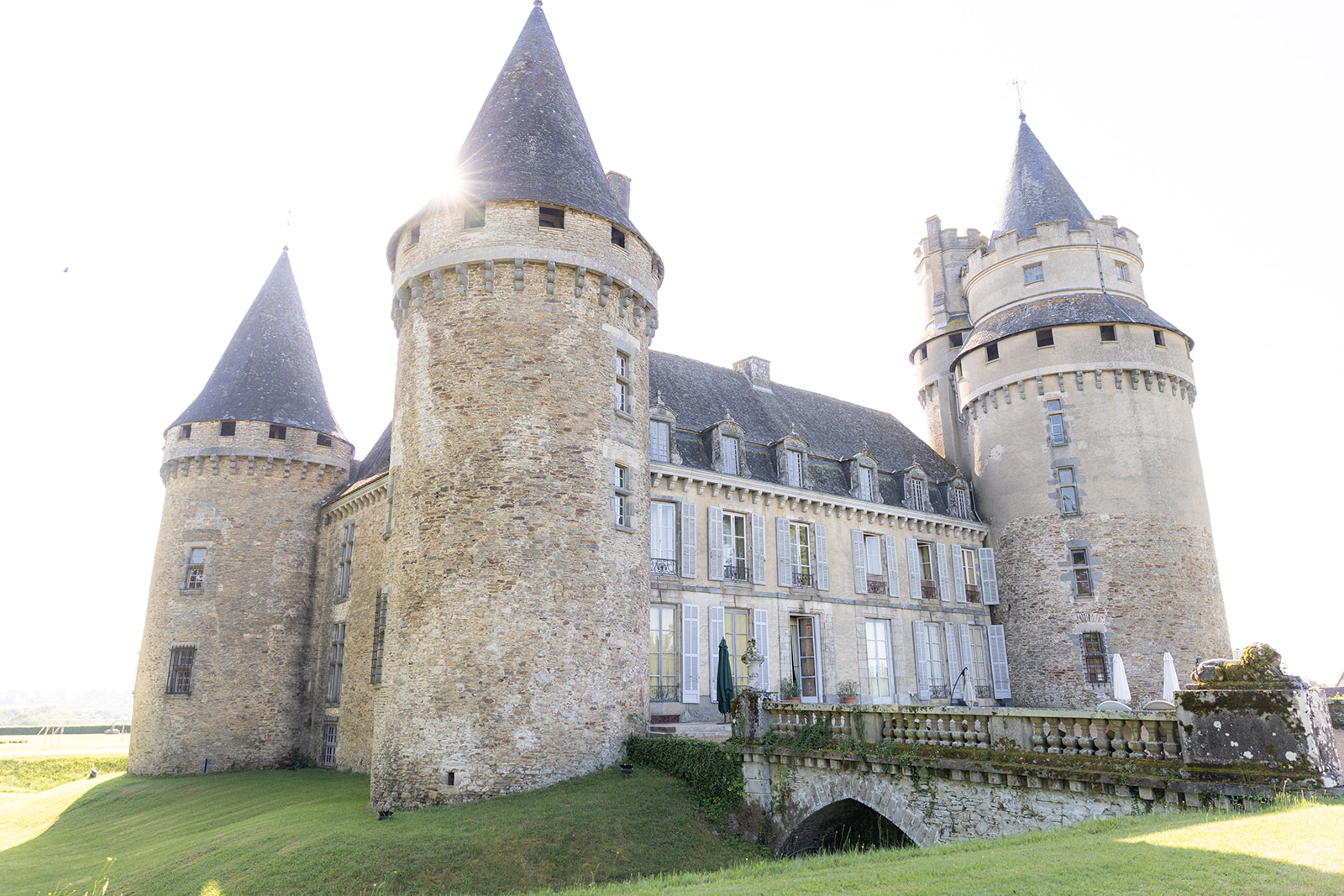 Lâu đài Château de Bonneval. (Ảnh: Đăng dưới sự cho phép của Anneli Marinovich)