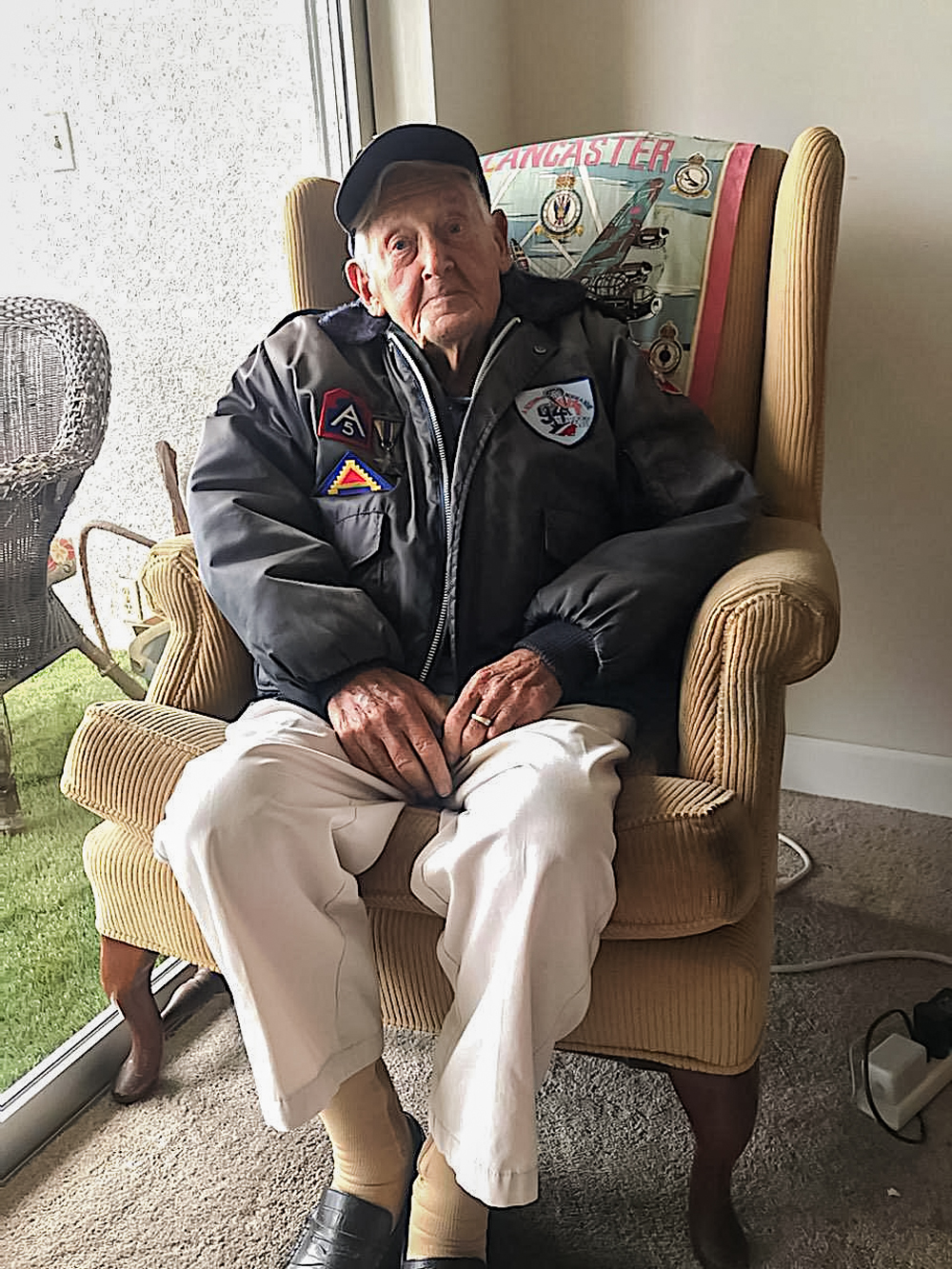 Ông Max Gurney, 102 tuổi, ở San Diego, từng phục vụ trong Lục quân Hoa Kỳ ở Bắc Phi trong Đệ nhị Thế chiến. (Ảnh: Được đăng dưới sự cho phép của ông Max Gurney)