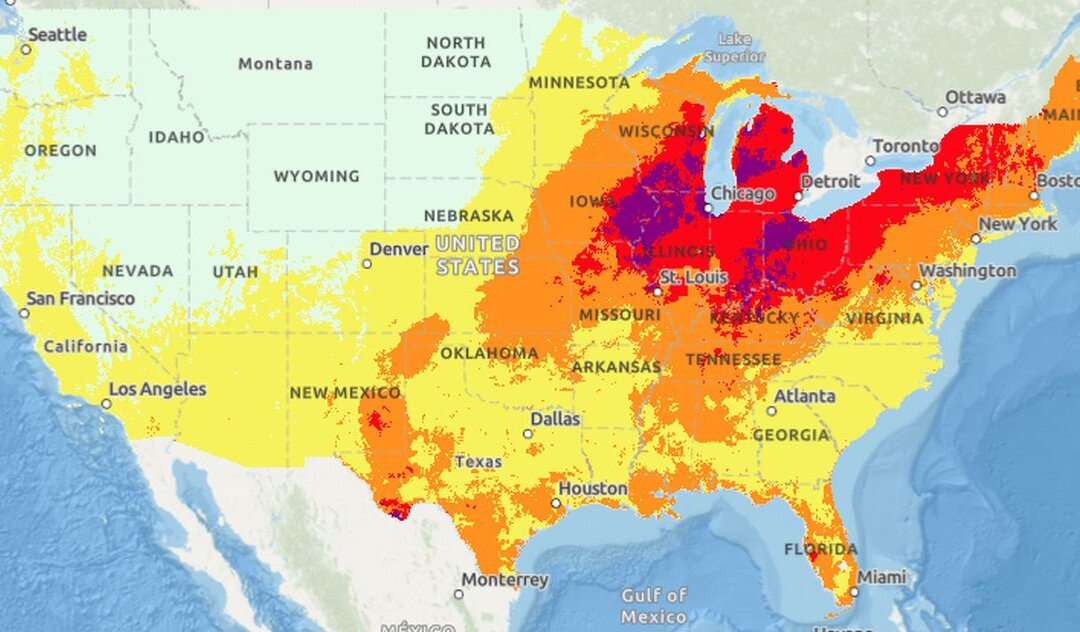 Hoa Kỳ: 75 triệu người nhận được khuyến cáo về nắng nóng và cảnh báo về nguy cơ sốc nhiệt