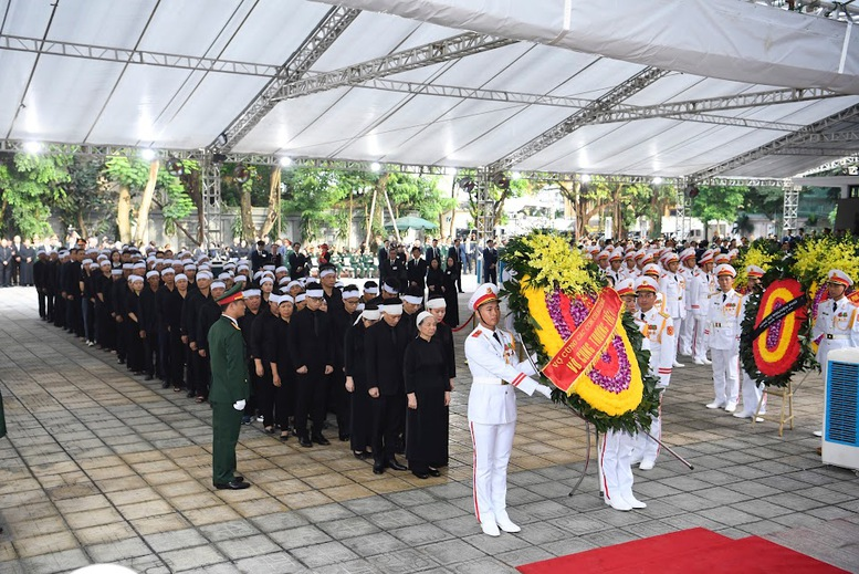Bắt đầu lễ viếng ông Nguyễn Phú Trọng – Cố Tổng Bí thư Đảng Cộng sản Việt Nam