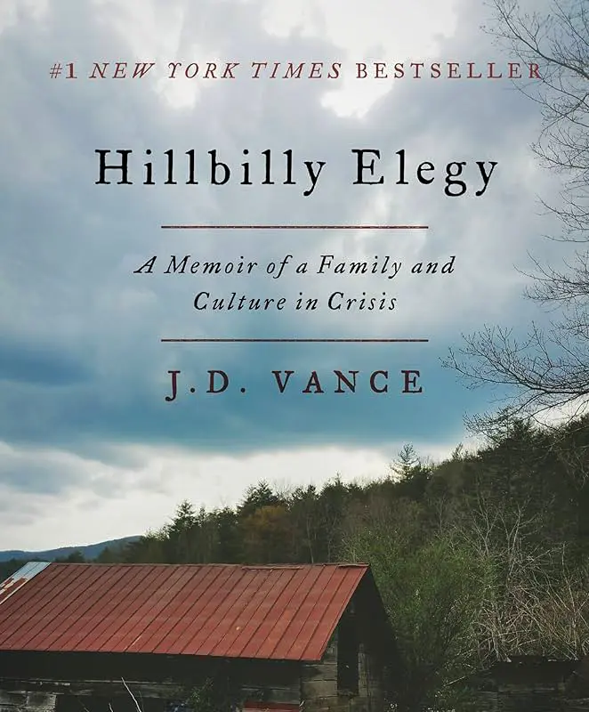 Cuốn sách “Hillbilly Elegy” (tạm dịch: Khúc bi ca Gia đình nhà quê) của ông J.D. Vance. (Ảnh: Harper)